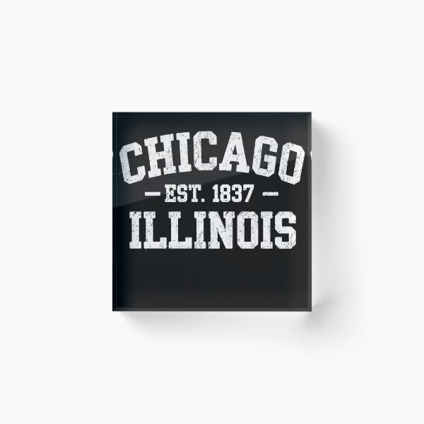 Item preview, Chicago Illinois Vintage Typography Retro City Pride Design Trending 2025 designed and sold by someraargelia.