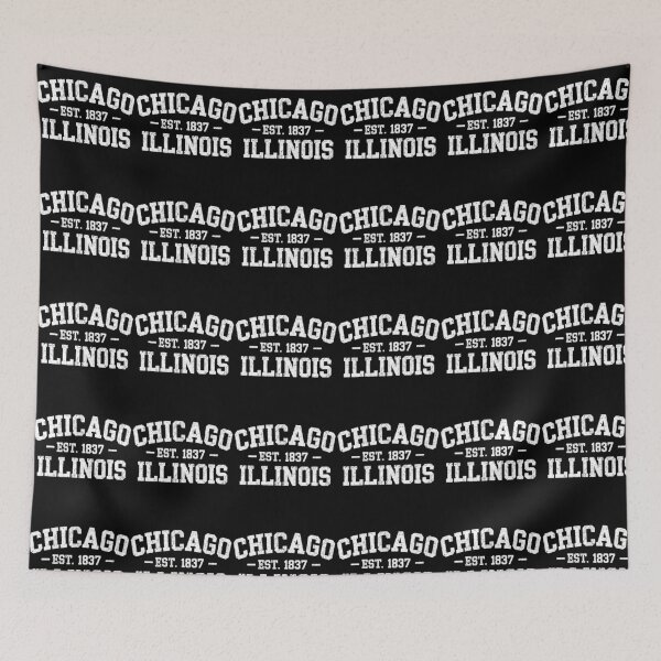 Item preview, Chicago Illinois Vintage Typography Retro City Pride Design Trending 2025 designed and sold by someraargelia.