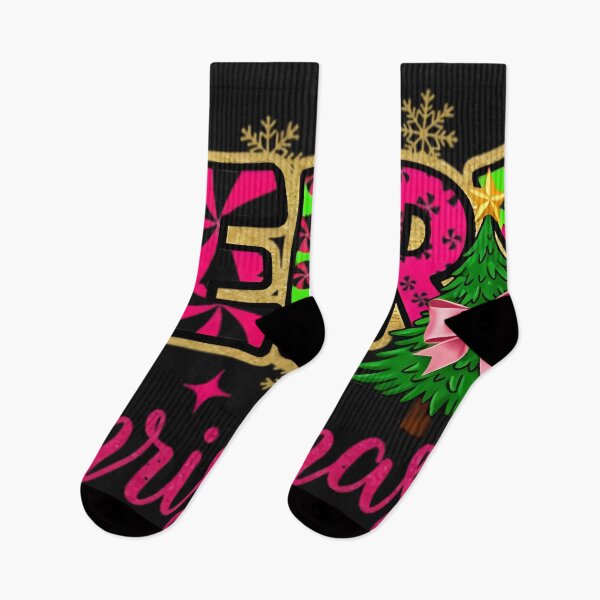 Artikelvorschau, Frohe Weihnachten, leuchtendes Zuckerstangen-Shirt – rosa und grünes Glitzer-Urlaubs-T-Shirt entworfen und verkauft von Dawesgew.