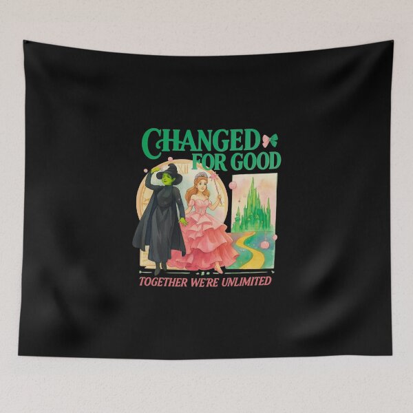Item preview, Vintage Wicked Change For Good Together Were Elphaba and Glinda designed and sold by JaquelinDach.