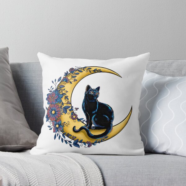 Item preview, Gato Negro Aumn Luna designed and sold by Fearshift.