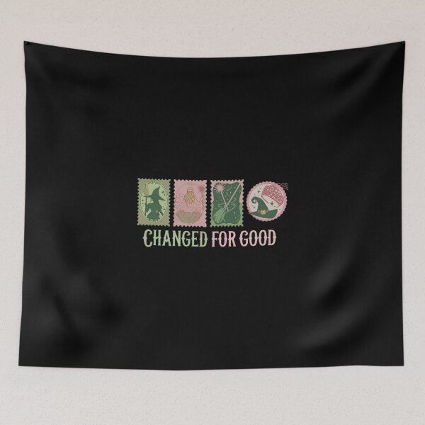Item preview, Vintage Wicked Changed For Good Stamps Wizard Defying Gravity designed and sold by JaquelinDach.