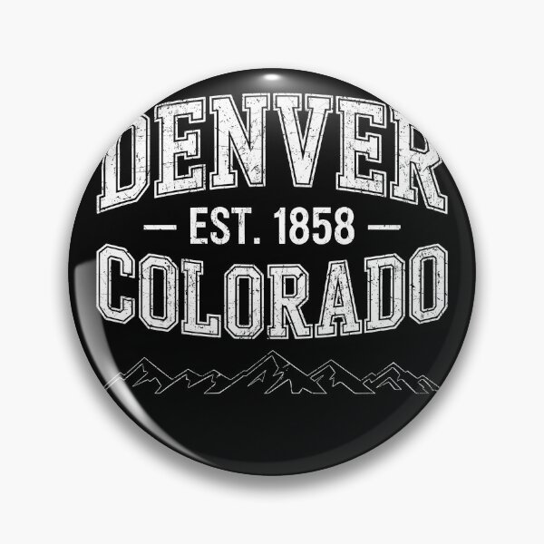 Item preview, Denver Colorado Retro Vintage Mountain City Typography 2025 Trending designed and sold by someraargelia.