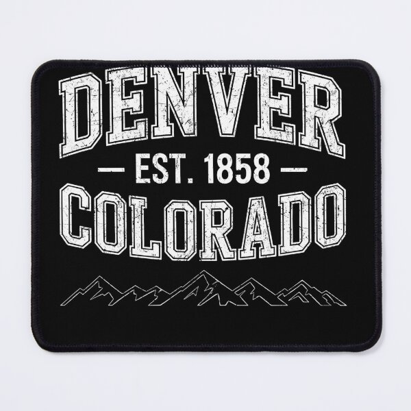 Item preview, Denver Colorado Retro Vintage Mountain City Typography 2025 Trending designed and sold by someraargelia.