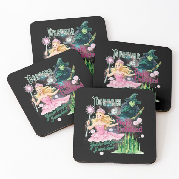 Item preview, Wicked Musical Retro Wicked Together We’re Unlimited designed and sold by JaquelinDach.