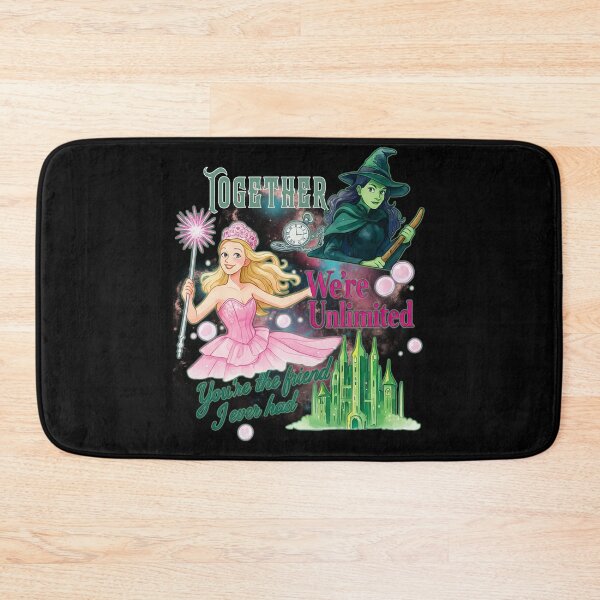 Item preview, Wicked Musical Retro Wicked Together We’re Unlimited designed and sold by JaquelinDach.