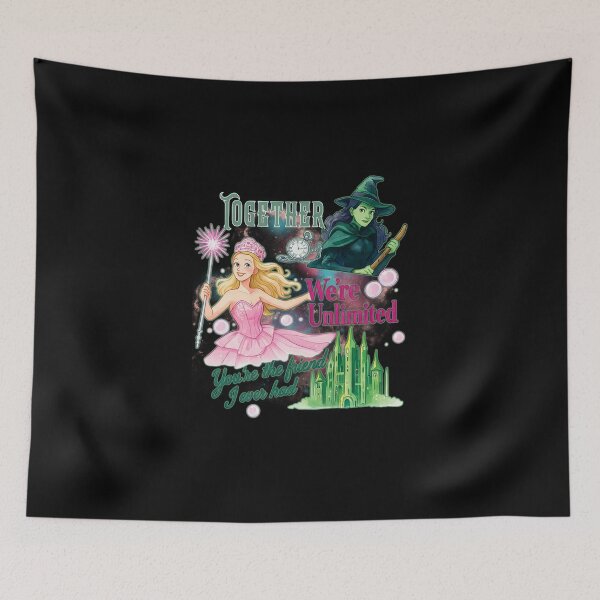 Item preview, Wicked Musical Retro Wicked Together We’re Unlimited designed and sold by JaquelinDach.