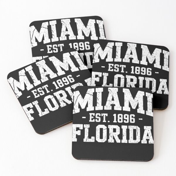 Item preview, Miami Florida Retro Vintage Sunshine City Typography 2025 Trending designed and sold by someraargelia.