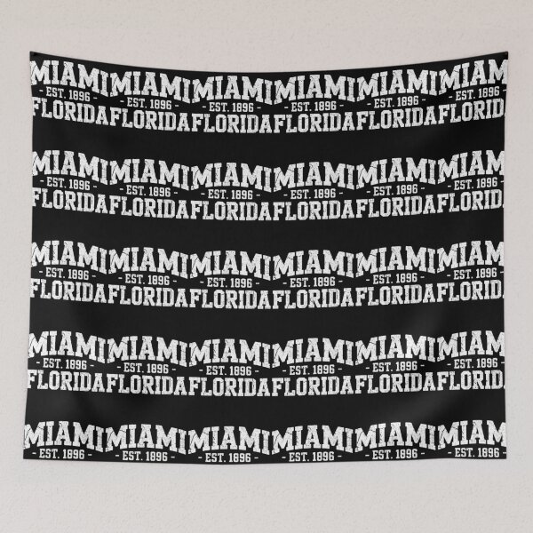 Item preview, Miami Florida Retro Vintage Sunshine City Typography 2025 Trending designed and sold by someraargelia.