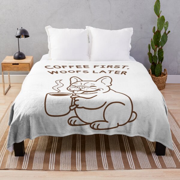 Item preview, French Bulldog coffee lovers designed and sold by Junjiraporn Art Studio.