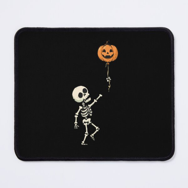 Item preview, Funny Skeleton with Pumpkin Balloon – Cute Halloween designed and sold by haitrieuic96.