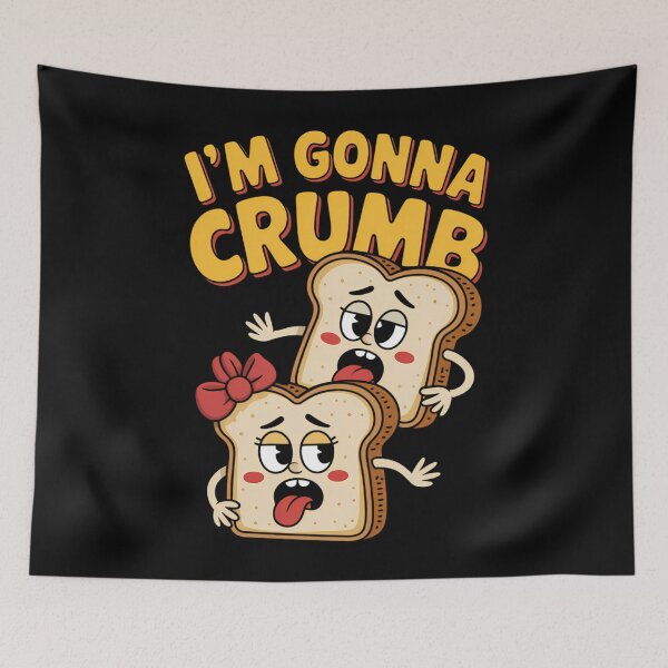 Item preview, Funny Bread Couples Joke Humor designed and sold by LunaCrazeArt.