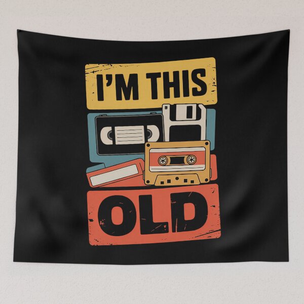 Item preview, Funny Cassette 90s 80s Music designed and sold by LunaCrazeArt.