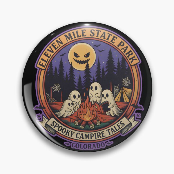 Artikelvorschau, Eleven Mile State Park | Gruselige Lagerfeuergeschichten Halloween-Geist entworfen und verkauft von Sitred123.