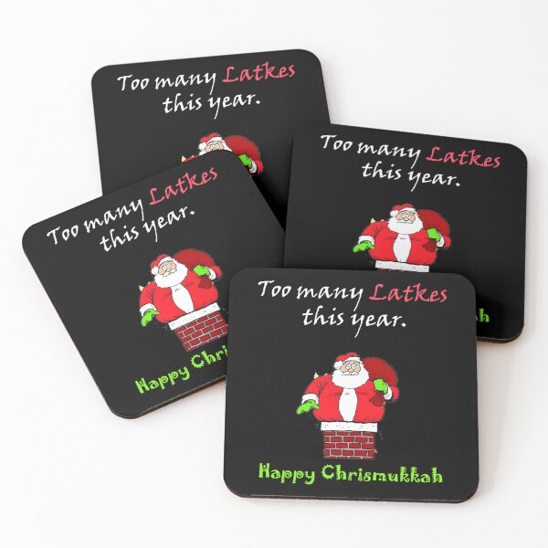 Item preview, Too Many Latkes This Year Happy Chrismukkah designed and sold by fquZ5yKOO10.