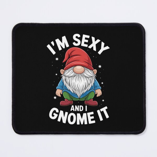 Item preview, Funny Garden Gnomes Joke Pun designed and sold by LunaCrazeArt.