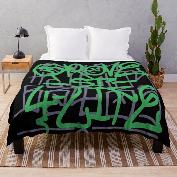 Item preview, Grove Street 4 Life Graffiti Art Design designed and sold by CleanQuotes.