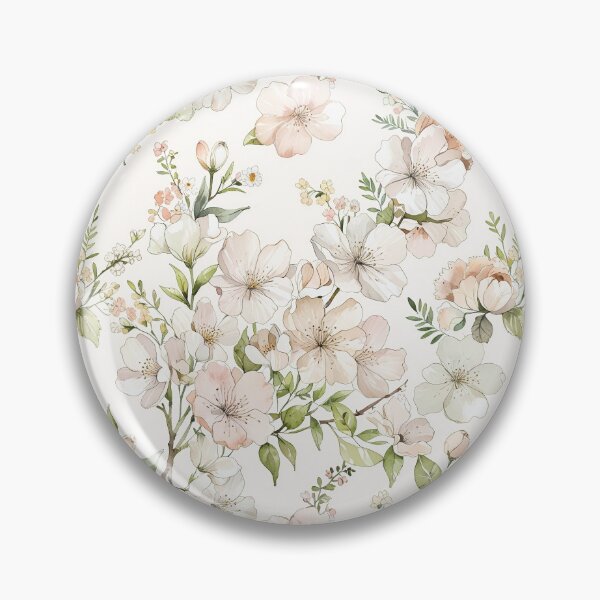 Item preview, Spring Flowers Watercolor and Ink designed and sold by CoolPixels.