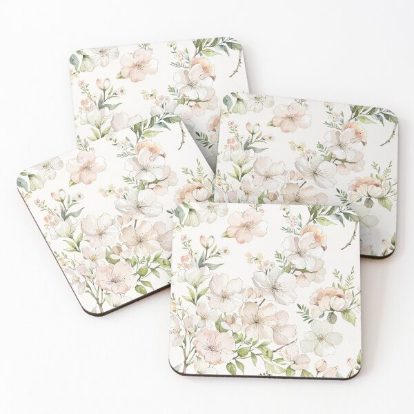Item preview, Spring Flowers Watercolor and Ink designed and sold by CoolPixels.