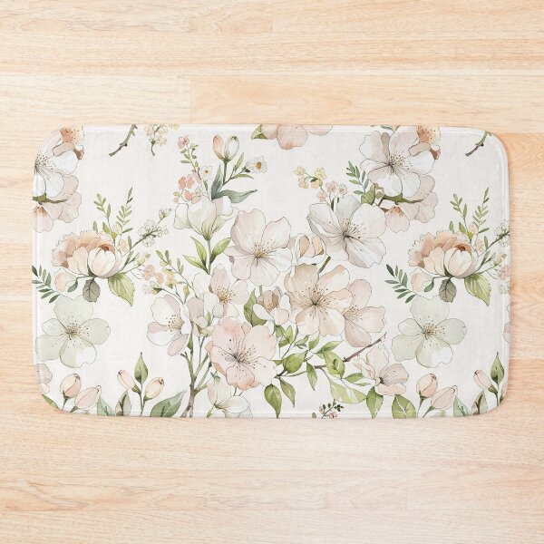 Item preview, Spring Flowers Watercolor and Ink designed and sold by CoolPixels.
