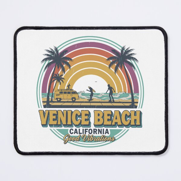 Item preview, Venice Beach Sunset Surfers Retro Vibes designed and sold by ML-Media.