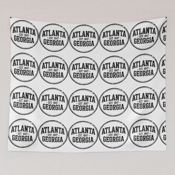 Item preview, Atlanta Georgia Retro Vintage Southern City Typography 2025 designed and sold by someraargelia.