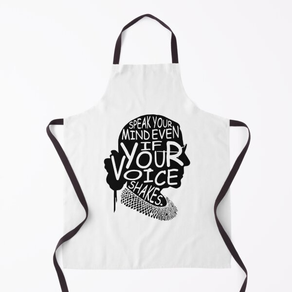 Item preview, Ruth Bader Ginsburg Speak Your Mind Even If Your Voice Shakes designed and sold by SidDouglas8.