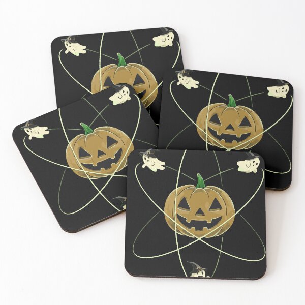 Item preview, Spooky Atom Pumpkin – Cute Science Halloween Ghost designed and sold by haitrieuic96.