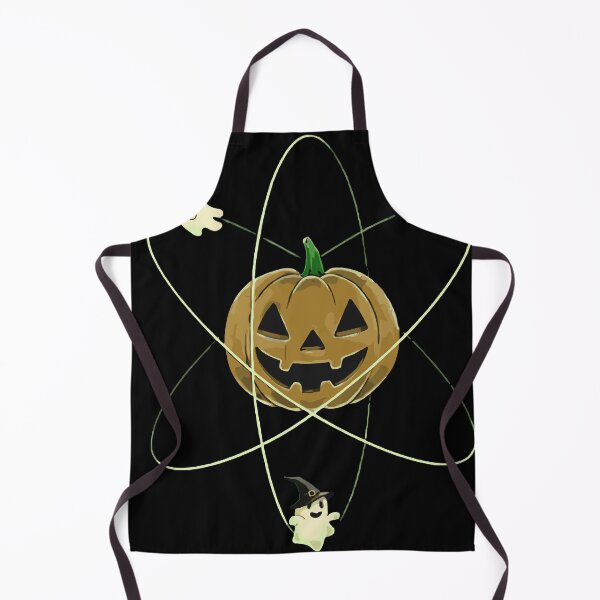 Item preview, Spooky Atom Pumpkin – Cute Science Halloween Ghost designed and sold by haitrieuic96.