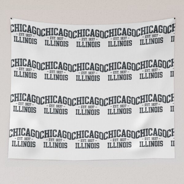 Item preview, Chicago Illinois Vintage Typography Retro City Pride Design Trending 2025 designed and sold by someraargelia.