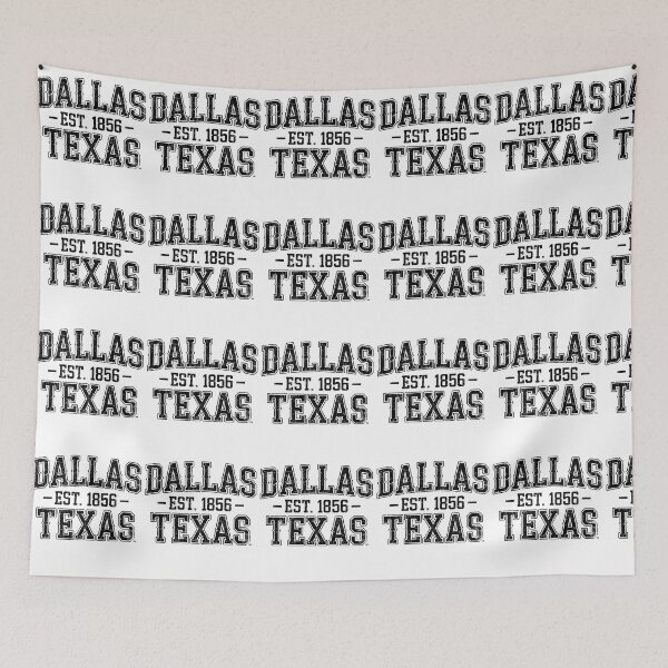 Item preview, Dallas Texas Retro Vintage Typography Lone Star City Design 2025 designed and sold by someraargelia.