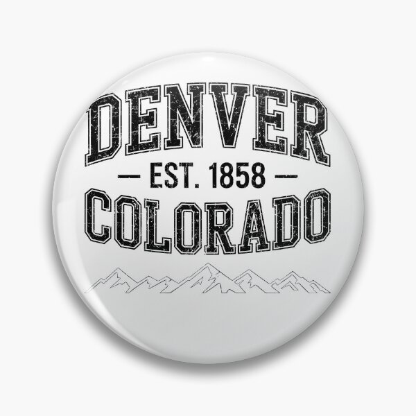 Item preview, Denver Colorado Retro Vintage Mountain City Typography 2025 Trending designed and sold by someraargelia.