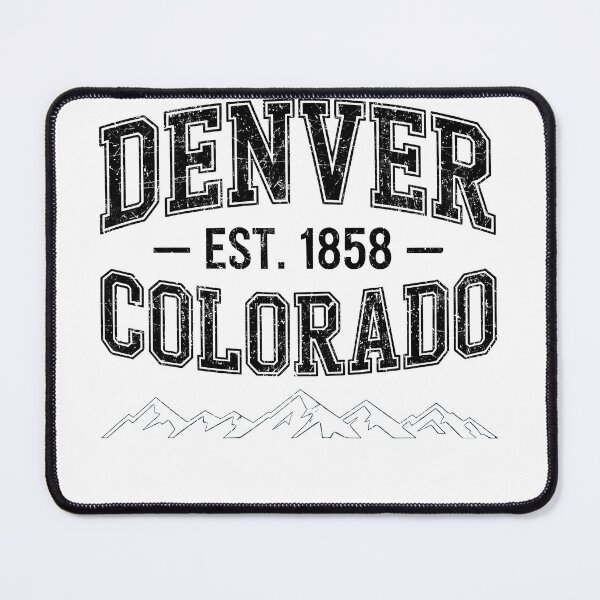 Item preview, Denver Colorado Retro Vintage Mountain City Typography 2025 Trending designed and sold by someraargelia.
