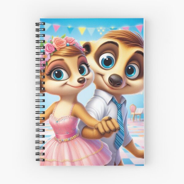Item preview, Cute Meerkat Couple designed and sold by Mywaymylife.