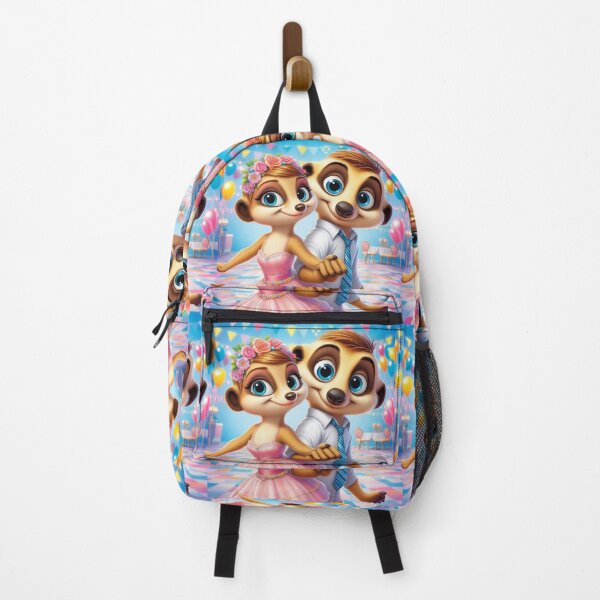 Item preview, Cute Meerkat Couple designed and sold by Mywaymylife.