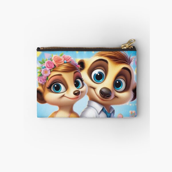 Item preview, Cute Meerkat Couple designed and sold by Mywaymylife.