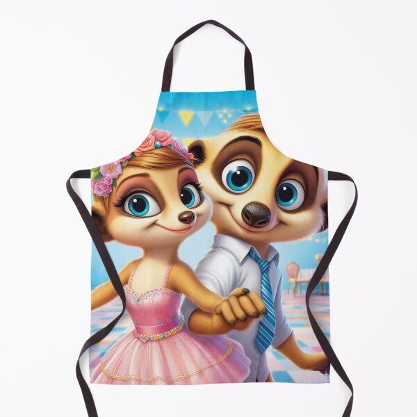 Item preview, Cute Meerkat Couple designed and sold by Mywaymylife.