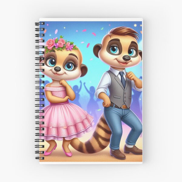 Item preview, Meerkat Dancing Couple designed and sold by Mywaymylife.