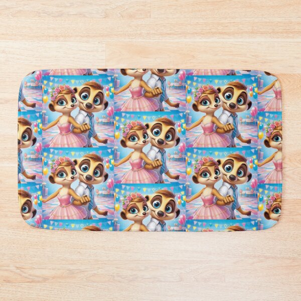Item preview, Cute Meerkat Couple designed and sold by Mywaymylife.