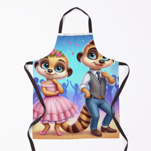 Item preview, Meerkat Dancing Couple designed and sold by Mywaymylife.