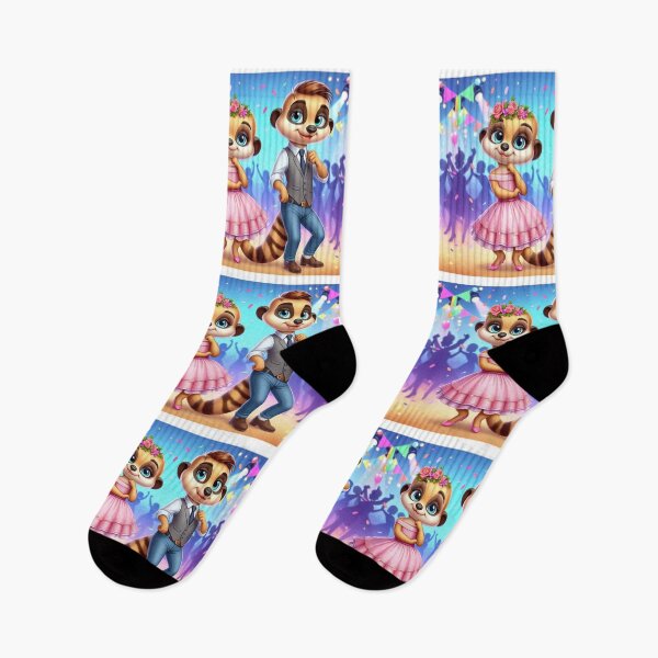 Item preview, Meerkat Dancing Couple designed and sold by Mywaymylife.