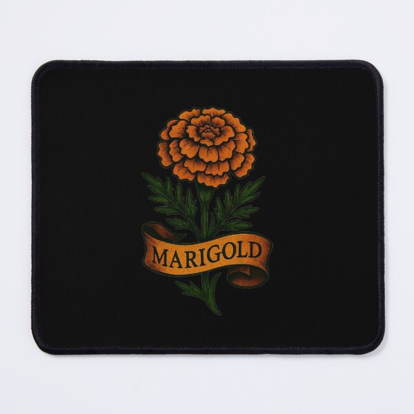 Item preview, Marigold Tattoo designed and sold by FLATVAC STICKER.