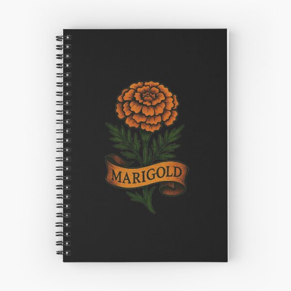 Item preview, Marigold Tattoo designed and sold by FLATVAC STICKER.