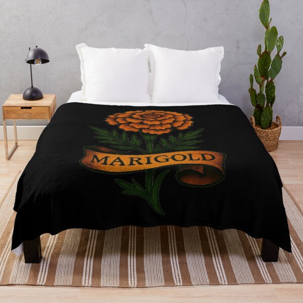 Item preview, Marigold Tattoo designed and sold by FLATVAC STICKER.