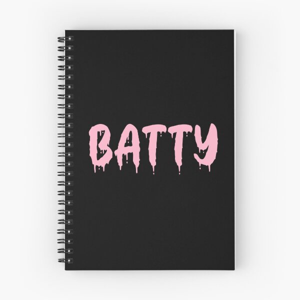 Item preview, BATTY BRIGHT PINK ON BLACK BLOOD DRIP designed and sold by RomeArtCo.