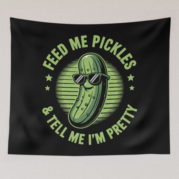 Item preview, Funny Pickle Vegan Joke designed and sold by Turbotine.