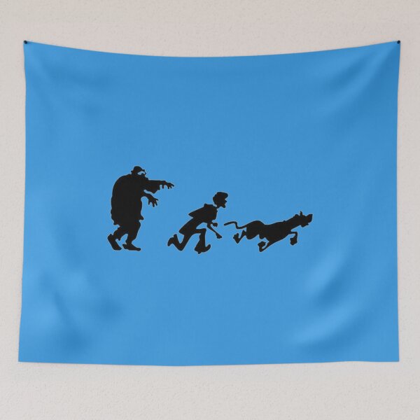 Item preview, Mystery gang chase silhouette   designed and sold by MemoraGalore.