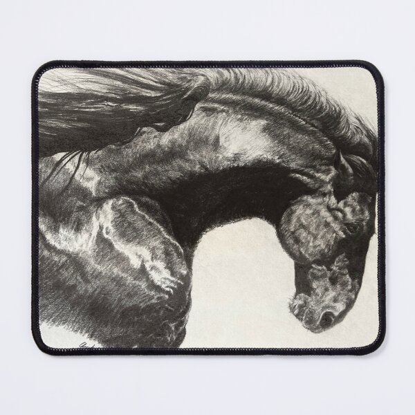 Item preview, Graphite Horse Drawing designed and sold by CSNCanvas.