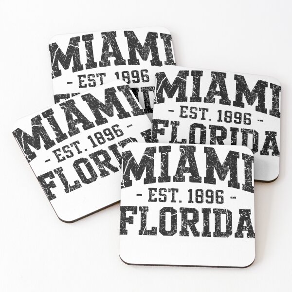 Item preview, Miami Florida Retro Vintage Sunshine City Typography 2025 Trending designed and sold by someraargelia.