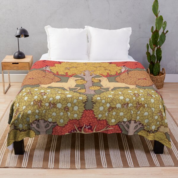 Item preview, Deer in the forest, autumn time designed and sold by Mauswohn.